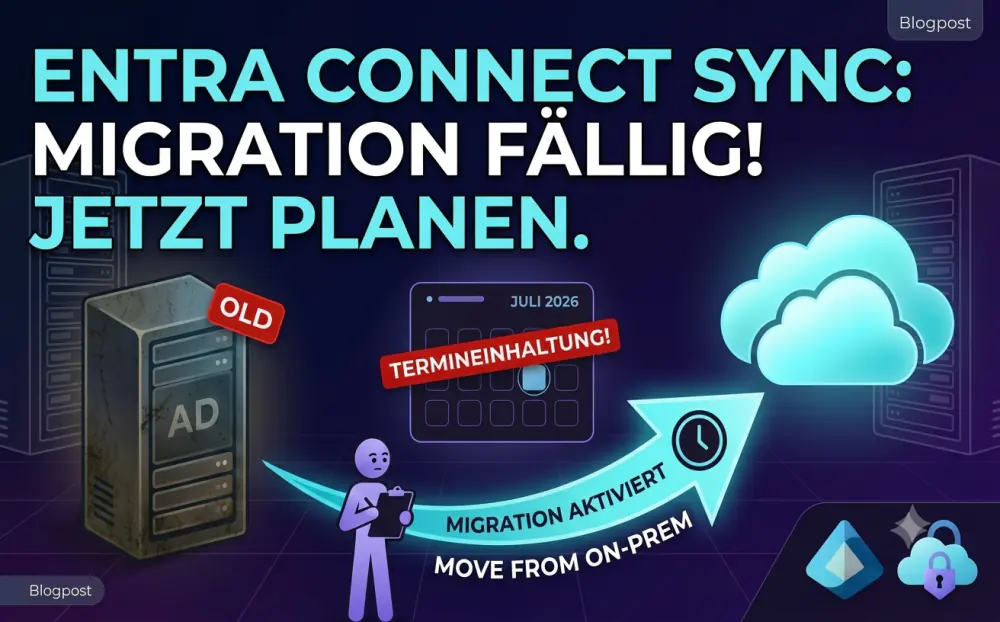 Cover — Your migration has been scheduled: Entra Connect sync gives way to cloud sync