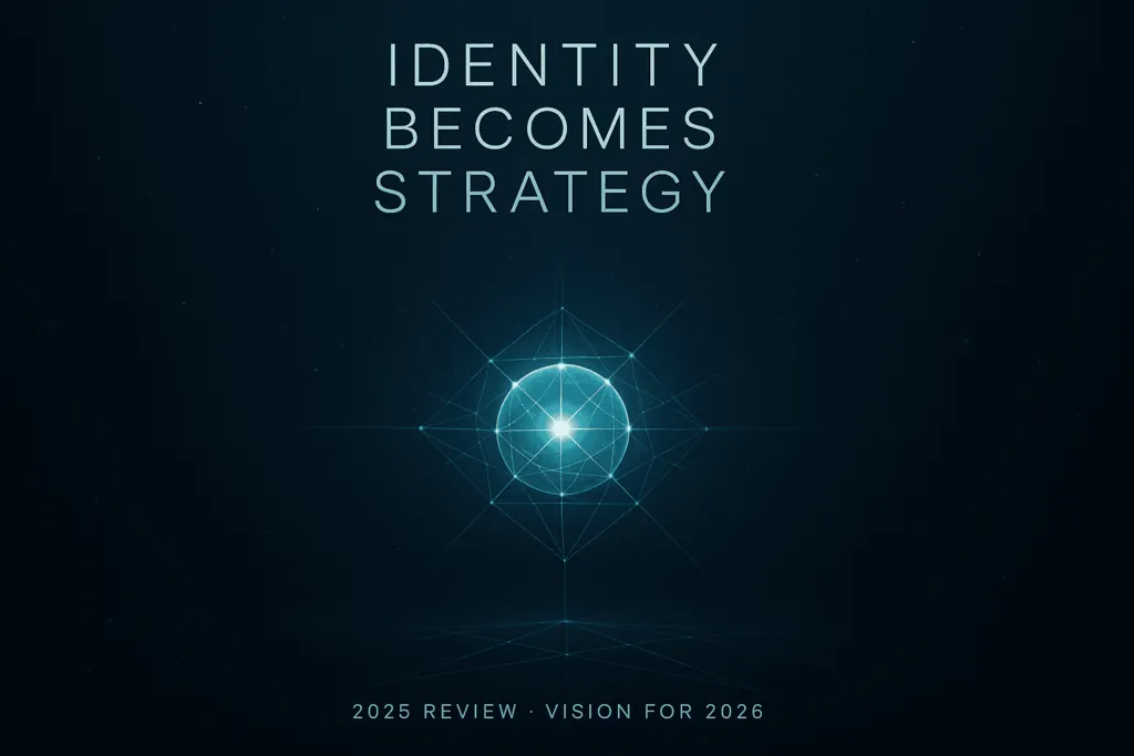 Identity becomes strategy: My 2025 year in review and the architecture that will define 2026